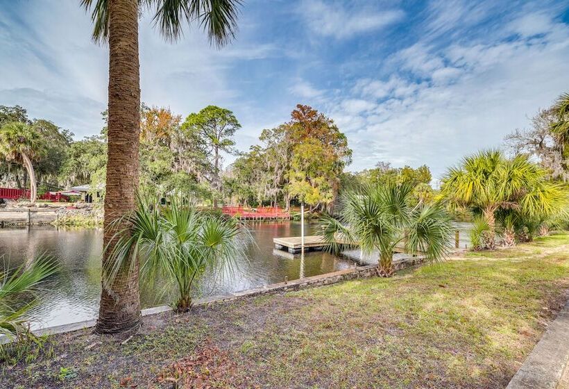 Riverfront Fishers Paradise In Florida W/ Dock!