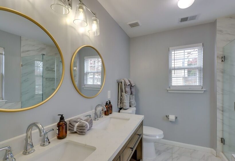 Spacious Cheverly Home   8 Mi To National Mall!