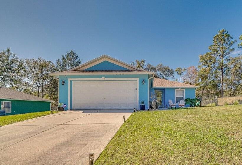 Citrus Springs Retreat W/ Grill & Screened Porch!