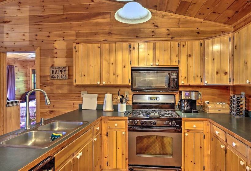 Cozy Cherry Log Cabin ~ 10 Mi To Mercier Orchards