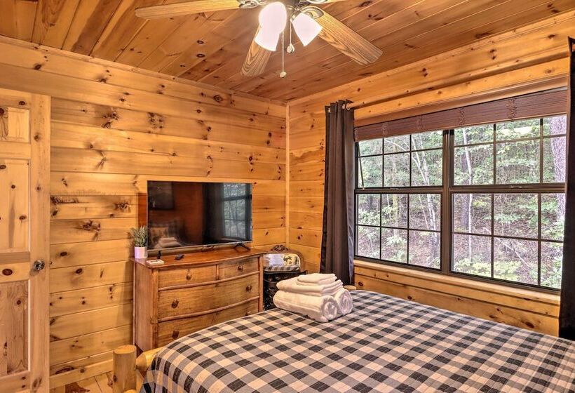 Cozy Cherry Log Cabin ~ 10 Mi To Mercier Orchards