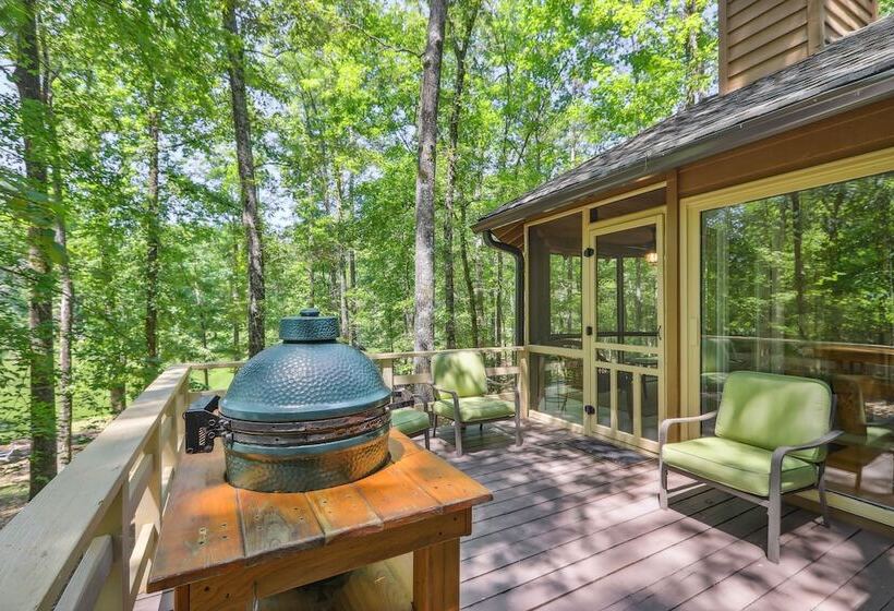 Lakefront Hamilton Cabin W/ Dock & Fire Pit!