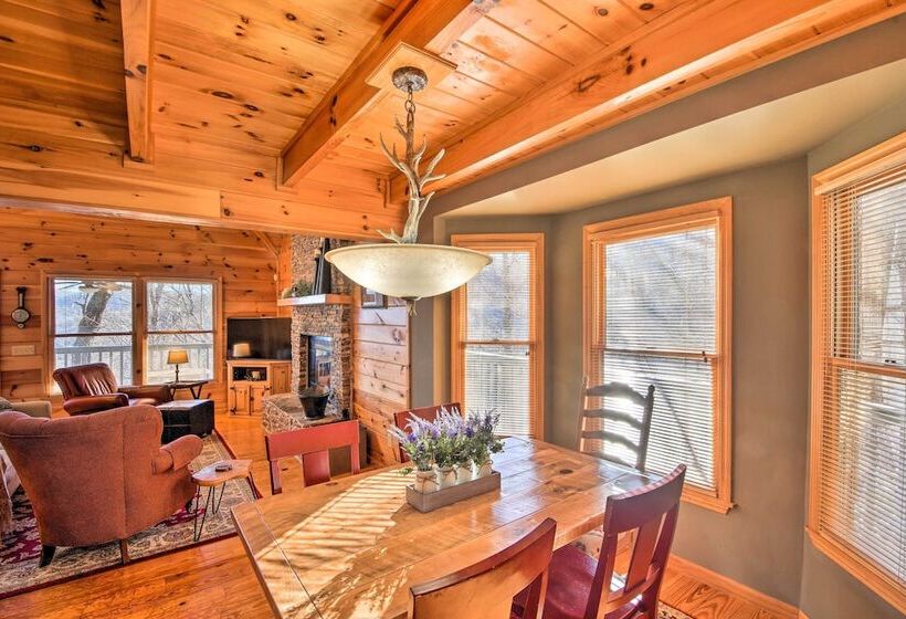 Luxury Mountain Cabin   Panoramic Mountain Views