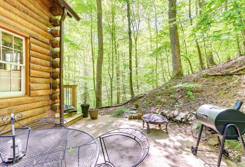 Romantic Ellijay Cabin W/ Grill & Fire Pit!