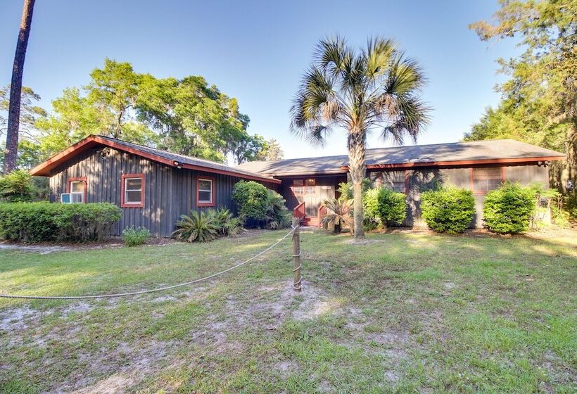 Waterfront Baisden S Bluff Home W/ Dock & Views!