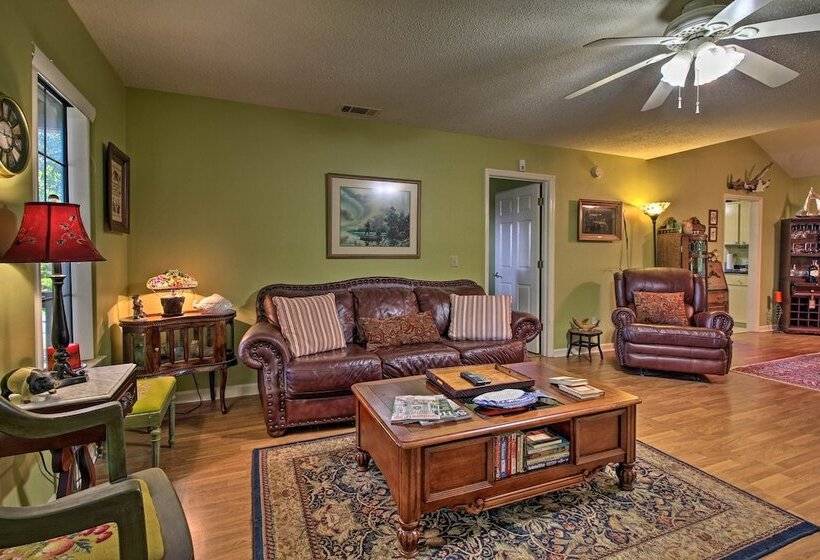 Waterfront Midway Home W/sunroom & Large Yard