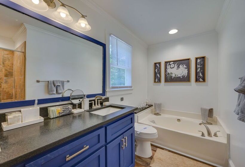 Waterfront Sparta Home W/ Game Room & Fire Pit!