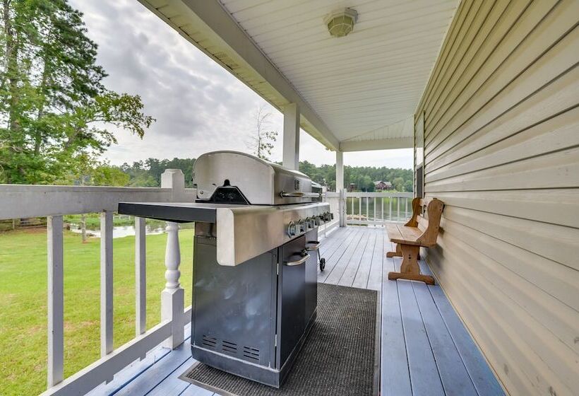 Waterfront Sparta Retreat W/ Dock, Deck & Grill