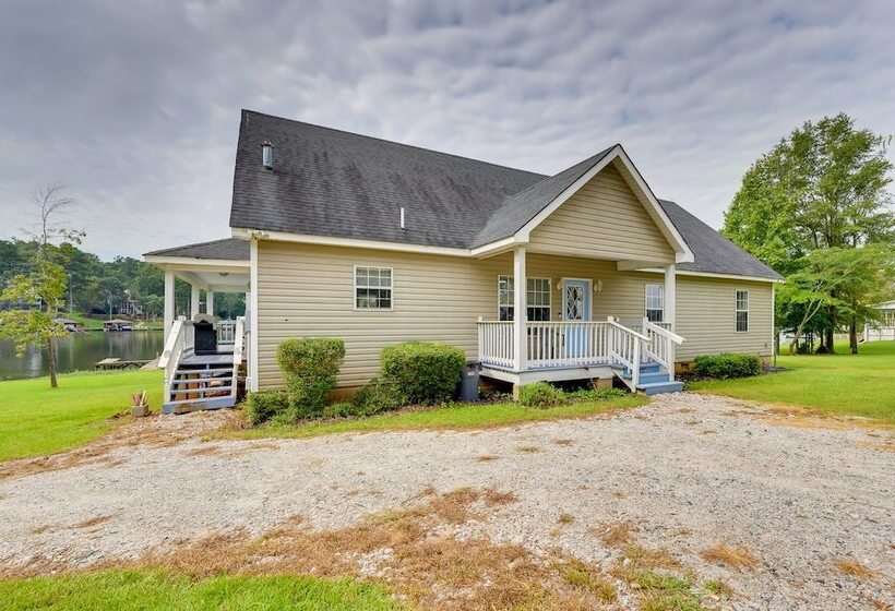 Waterfront Sparta Retreat W/ Dock, Deck & Grill