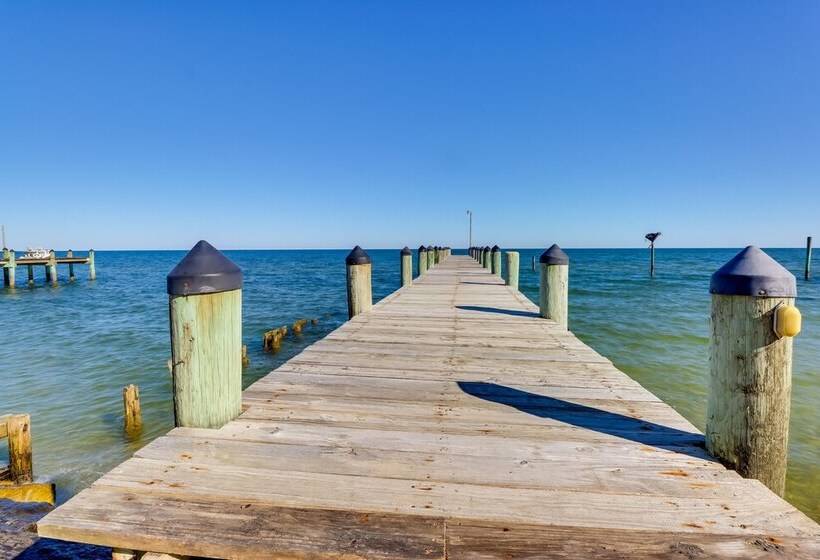 Beachy Maryland A Frame: Steps To Chesapeake Bay!