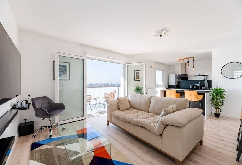 Bed and Breakfast Rouen Seine View Apartment