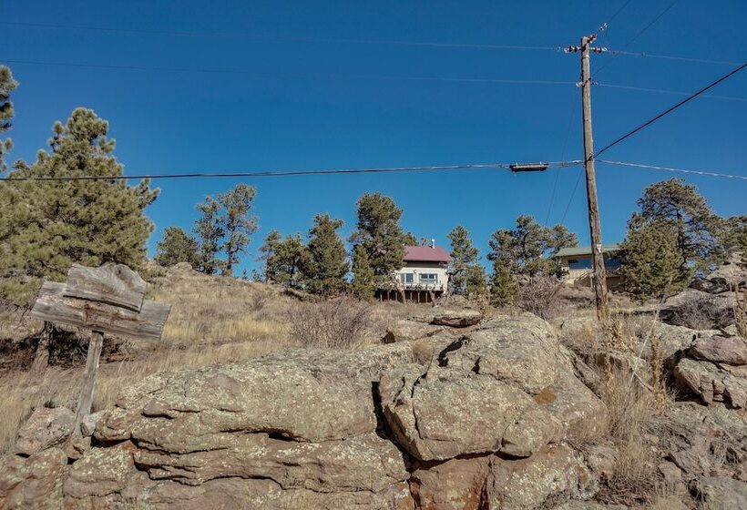Red Feather Lakes Cabin W/ Deck & Views!