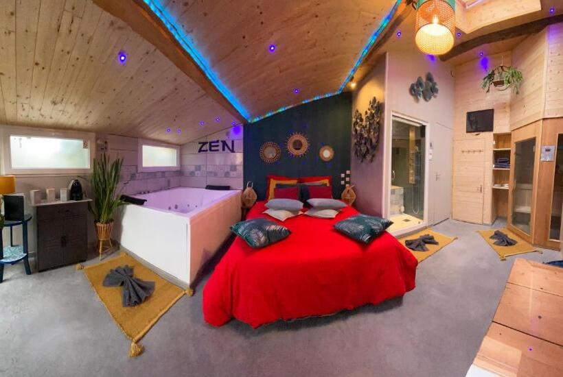 住宿加早餐  à Home Love Spa, Le Plus Luxueux Parmi Nos 2 établissements