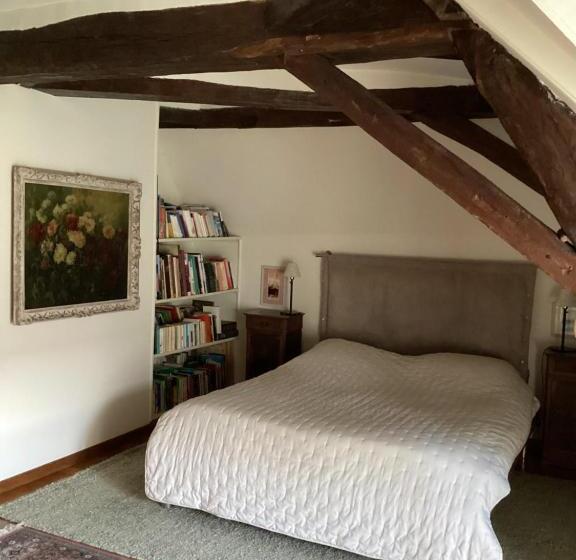 펜션 Chambres Hôtes Avec Piscine