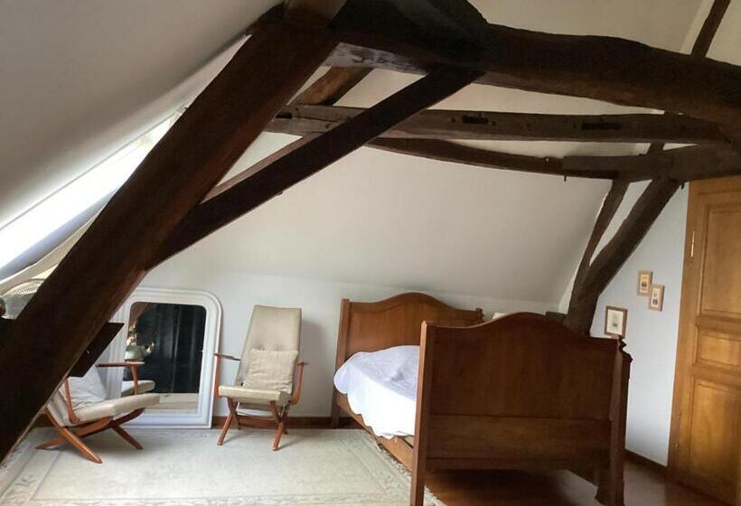 펜션 Chambres Hôtes Avec Piscine