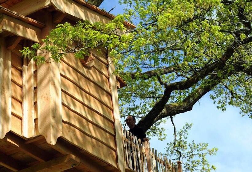 צימר La Cabane Du Vieux Chêne