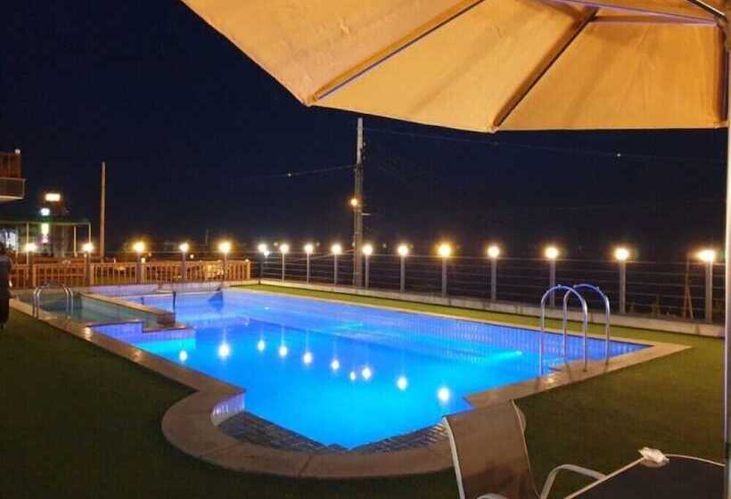 Heart Blue Road Town Pension