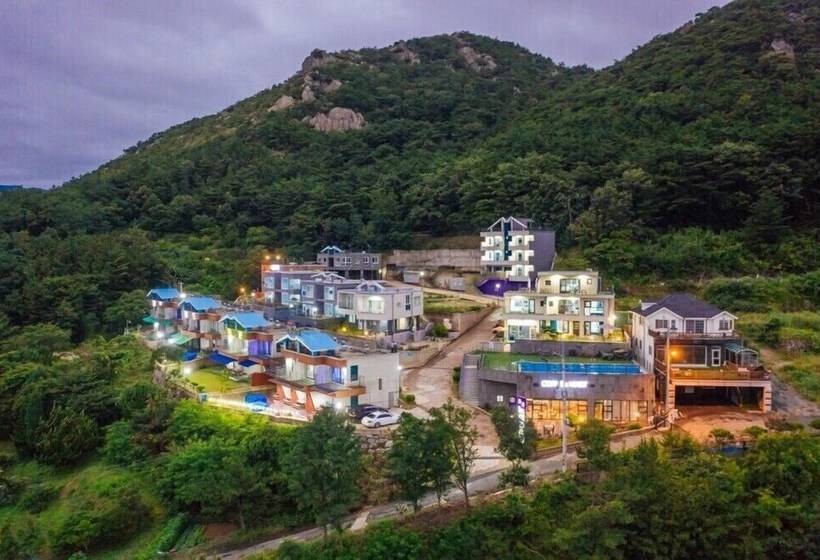 Heart Blue Road Town Pension