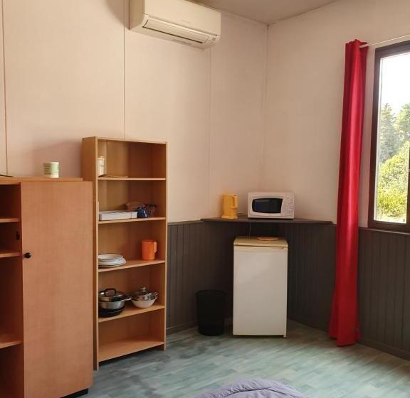 הוסטל Camping Des 2 Rives Chambres