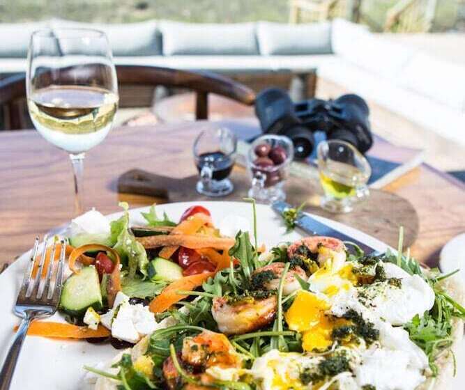 בית מלון כפרי Nambiti Hills Private Game Lodge