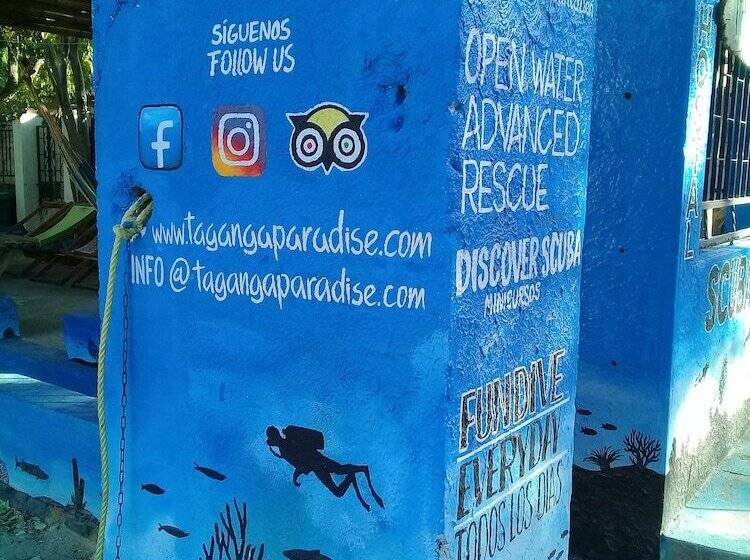 فندق صغير Taganga Paradise Hostal Diving