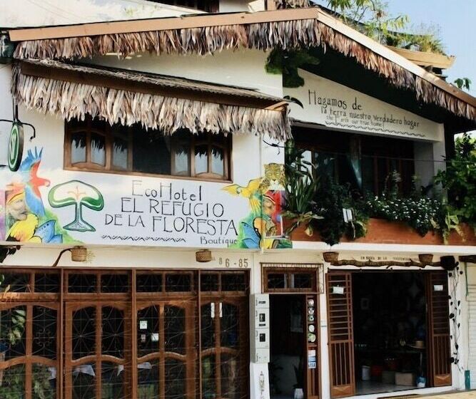 تختخواب و صبحانه Eco Hotel El Refugio De La Floresta