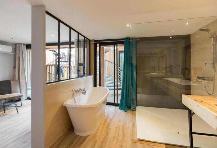 تختخواب و صبحانه Hôtel Spa Le Miel Des Muses