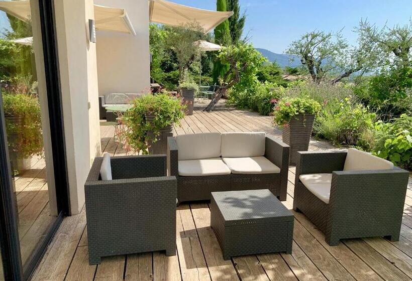مبيت وإفطار Maison D'hôtes Bleu Azur
