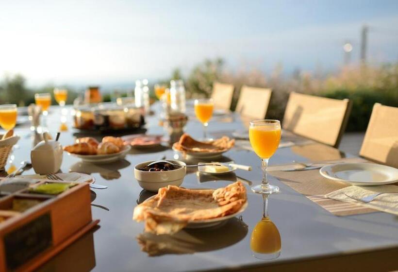 مبيت وإفطار Maison D'hôtes Bleu Azur