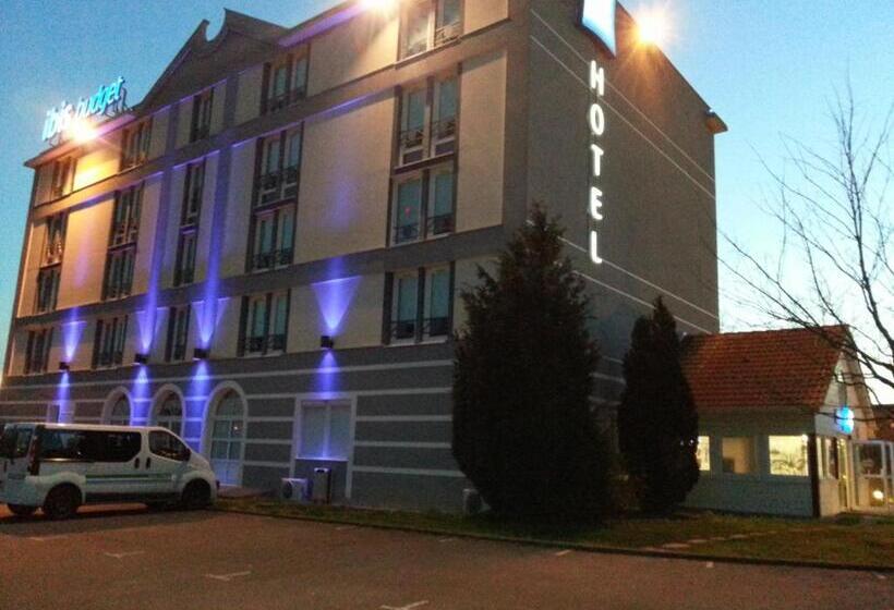 בית מלון כפרי Hôtel Ibis Budget Nantes Ouest Atlantis Couëron