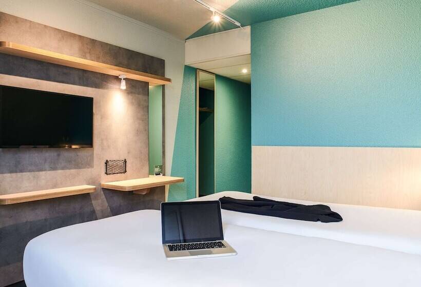 בית מלון כפרי Hôtel Ibis Budget Nantes Ouest Atlantis Couëron