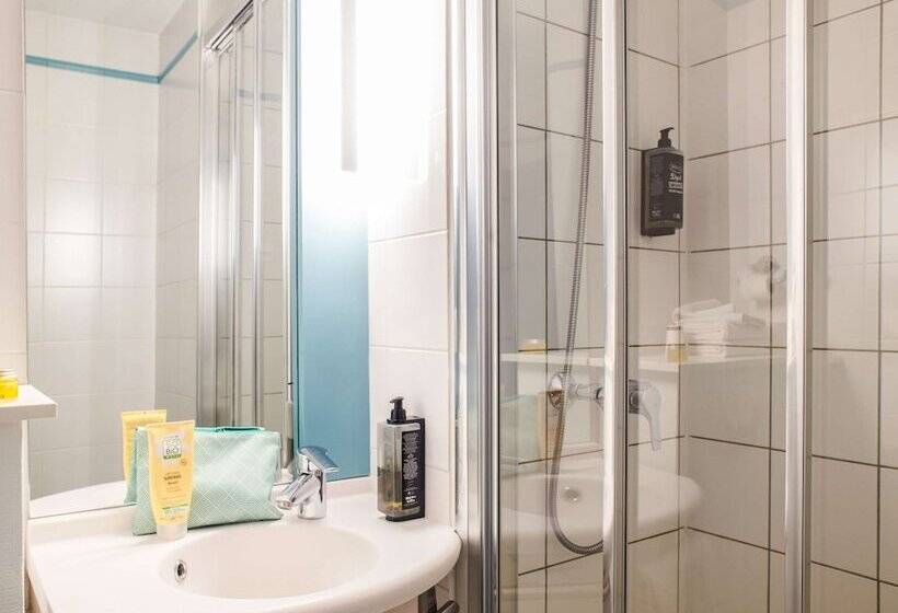 בית מלון כפרי Hôtel Ibis Budget Nantes Ouest Atlantis Couëron