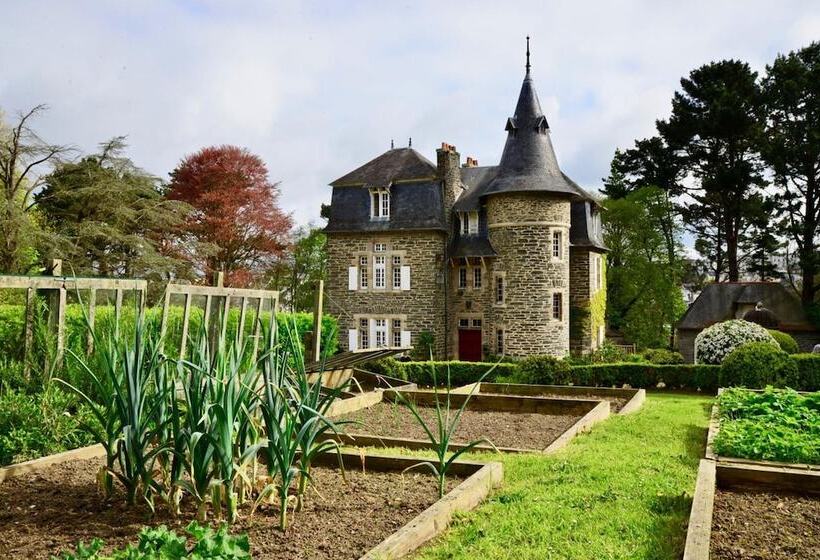 مبيت وإفطار Chambres D Hotes Manoir Kerhuella