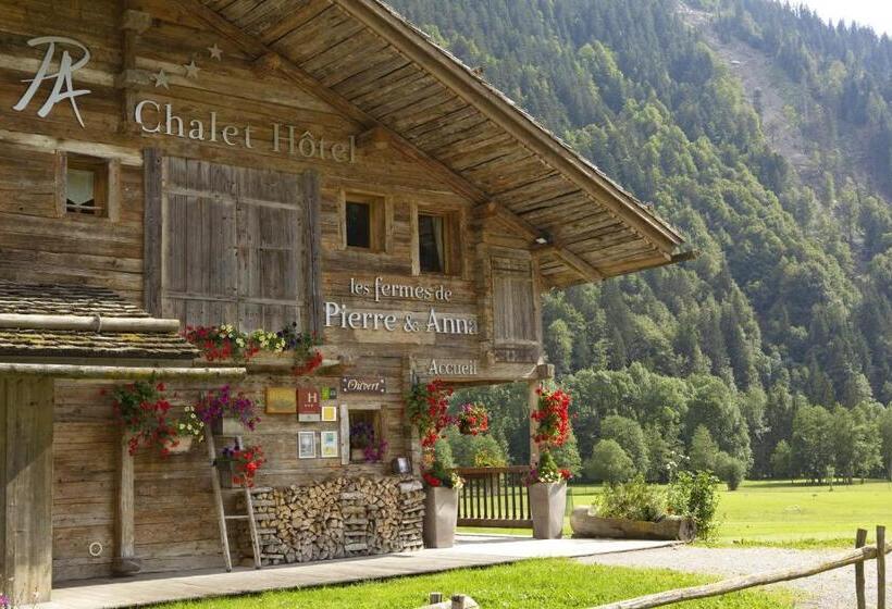 Отель Chalet Hôtel Les Fermes De Pierre & Anna