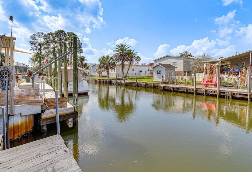 Pensacola Home W/ Private Dock   7 Mi To Beaches
