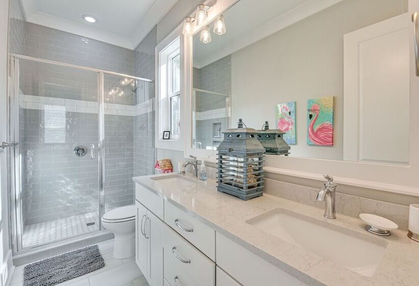 Stunning Santa Rosa Beach Home, 1/2 Mi To Ocean!