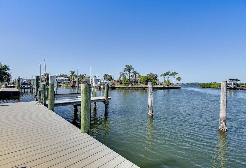 Waterfront Palmetto Home W/ Private Pool & Dock!