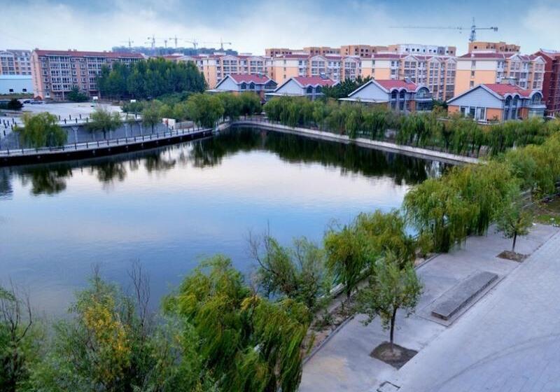 호텔 Greentree Inn Shandong Qingdao Jiaozhou Bus Terminal Station Hai Er Avenue Express