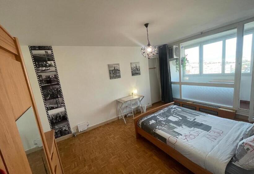 تختخواب و صبحانه Chambre Privée En Colocation Villeurbanne Métro Bonnevay