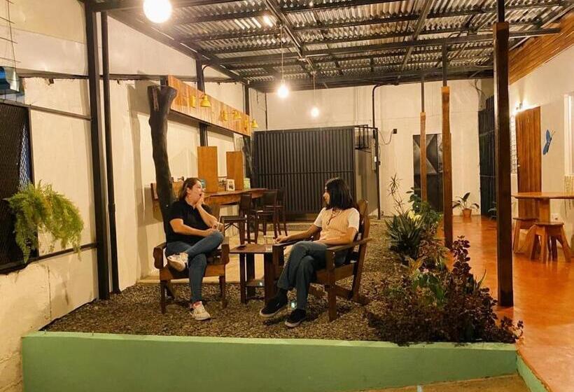 مبيت وإفطار Cabinas Morpho Gardens