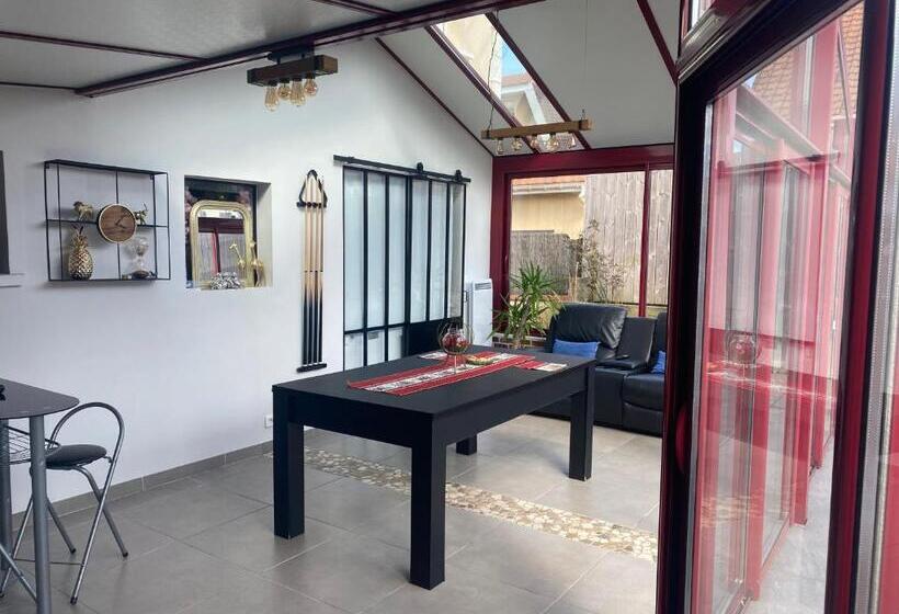 ペンション Dépendance Avec Billard à Proximité Zénith Rouen