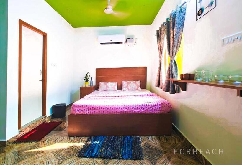 בית מלון כפרי Hangout Resort Muttukadu By Phr