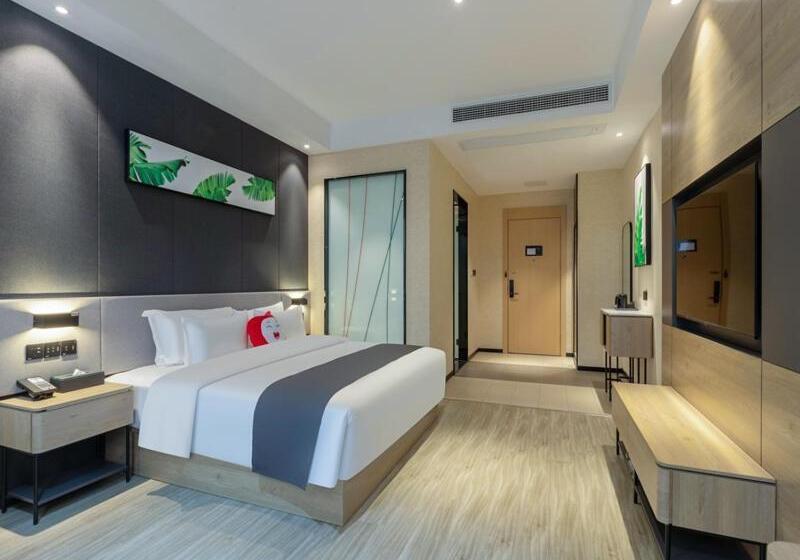 호텔 Thank Inn Chain Foshan Gaoming Road