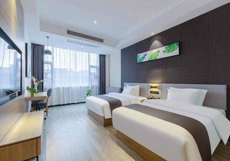 호텔 Thank Inn Chain Foshan Gaoming Road