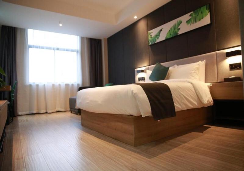 فندق Thank Inn Chain Suqian Hubin New District Santaishan Park