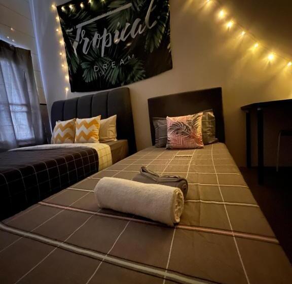 Общежитие Room1#ig Theme Bargainous#shared Bathroom#3pax#2min Kek Lok Si
