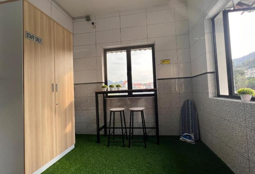 فندق صغير Room3a#ig Theme Bargainous#shared Bathroom#3pax#2min Kek Lok Si