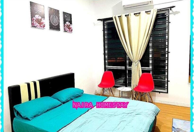 膳宿费 Naira Homestay Kota Bharu ,wakaf Che Yeh 4 Bilik 3 Aircond