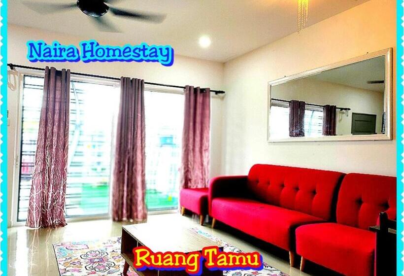 膳宿费 Naira Homestay Kota Bharu ,wakaf Che Yeh 4 Bilik 3 Aircond