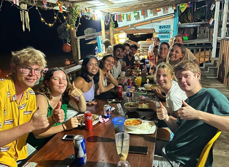 استراحتگاه Beach Shack Chalet Garden View Aframe Small Unit